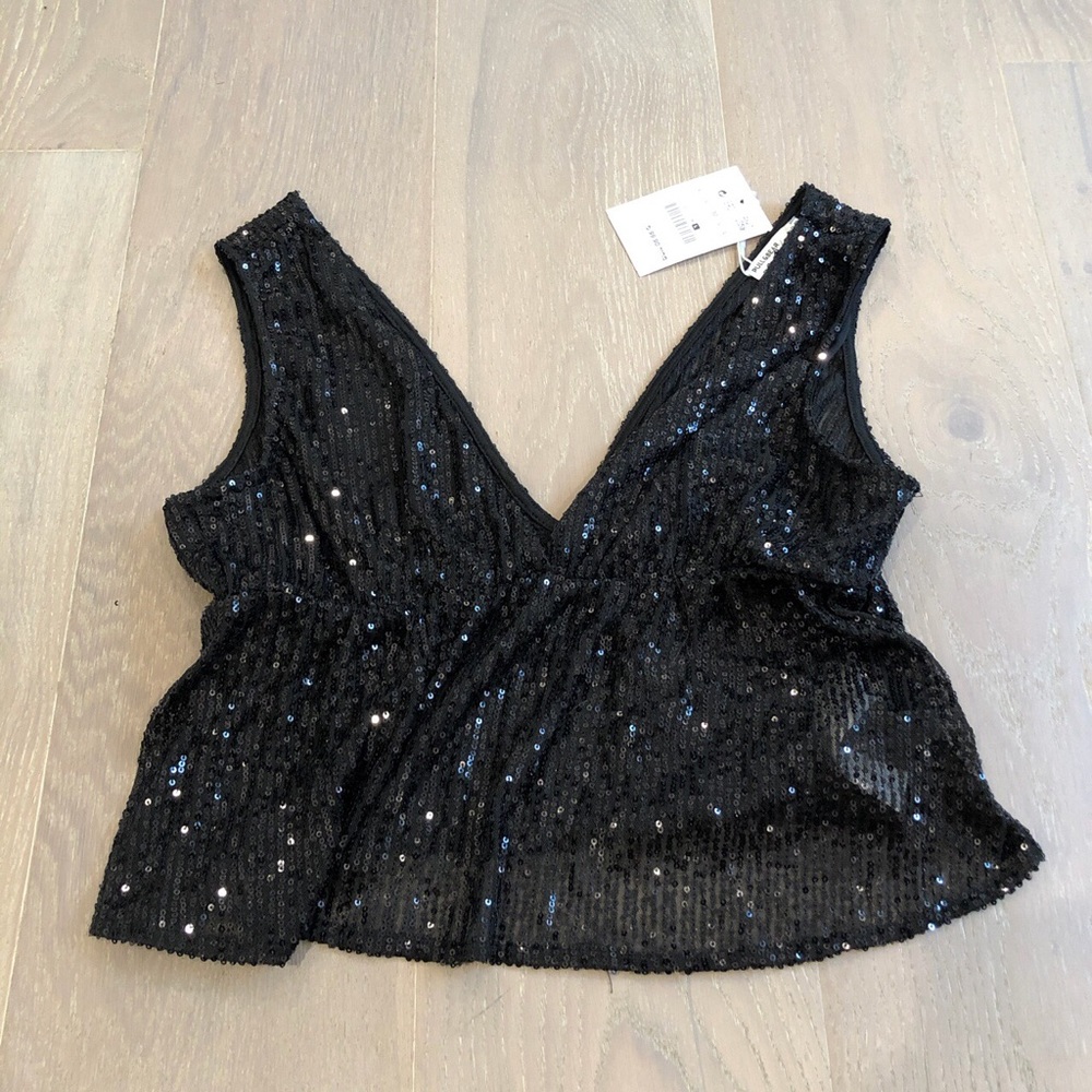 Sequin top